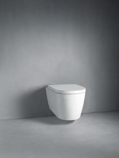 Image du produit Duravit WWC ME by Starck COMPACT RIMLESS profond, 370x480mm blanc
