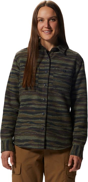 Mountain Hardwear W Granite Peak Long Sleeve Flannel Shirt