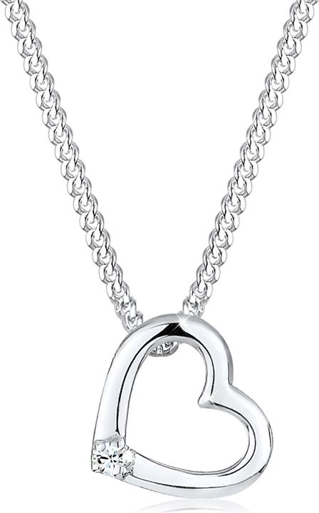 Produktbild Elli Herz Anhänger (925 Silber, 45 cm)