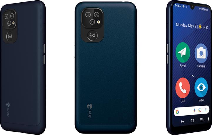 Image du produit Doro 8200 Plus sans alimentation (64 Go, Bleu / Noir, 6.10", Double SIM, 16 Mpx, 4G)