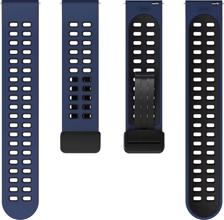Image du produit Cbx Pure Silikon Uhrenarmband mit magnetischer Faltschliesse 22mm (22 mm, Silicone)