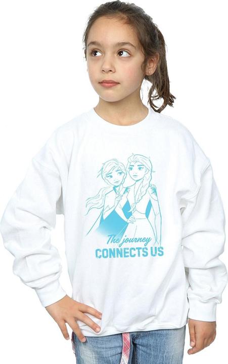 Immagine prodotto Disney Frozen 2 Elsa and Anna The Journey Connects Us Felpa Ragazze (104)