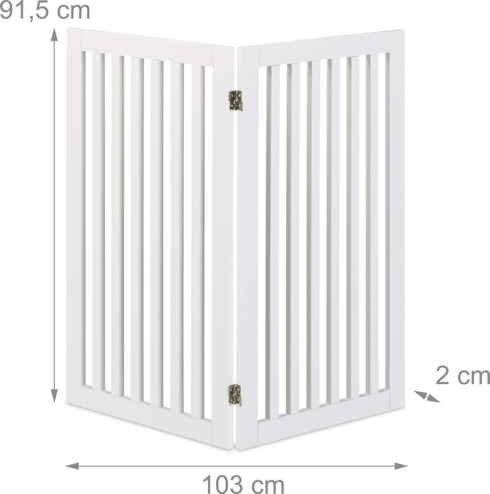 Image du produit Relaxdays Hundeabsperrgitter (103 cm)