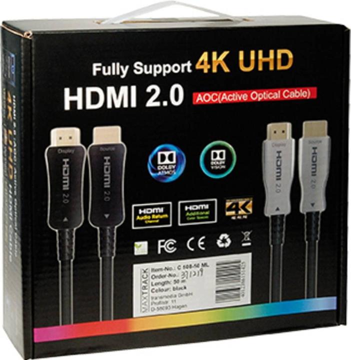 Immagine prodotto Transmedia HDMI (Typ A) — HDMI (Typ A) (50 m, HDMI)