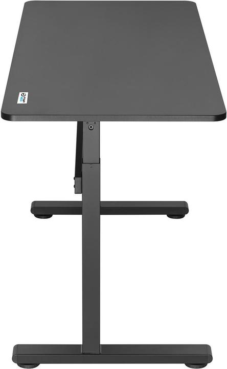 Immagine prodotto Ergo Office Scrivania regolabile in altezza, max. 40 kg, altezza max. 117 cm, con piano di lavoro (140 x 60 cm)