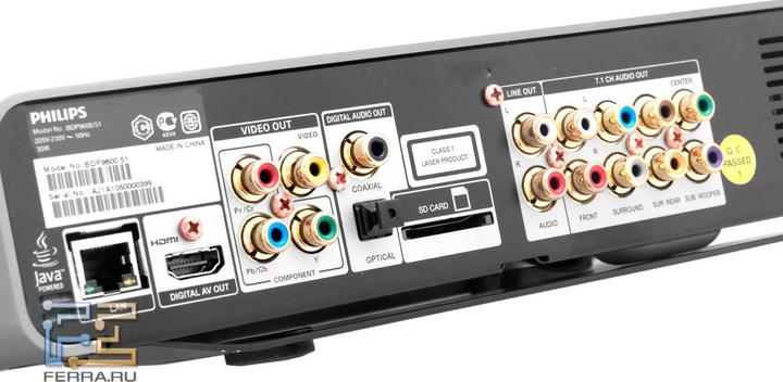 Image du produit Philips BDP9600 - Lecteur Blu-ray 3D haut de gamme avec DAC TI Burr-Brown (Lecteur Blu-ray)