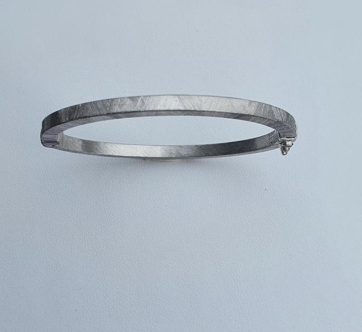 Produktbild Casa Schmuck Bangle Classic Square Silber Rhodiniert (Gerhodiniertes Sterlingsilber 925)