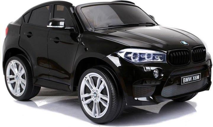 Immagine prodotto Lean Toys Auto elettrica doppia BMW X6M, laccata nera