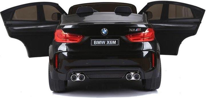 Immagine prodotto Lean Toys Auto elettrica doppia BMW X6M, laccata nera