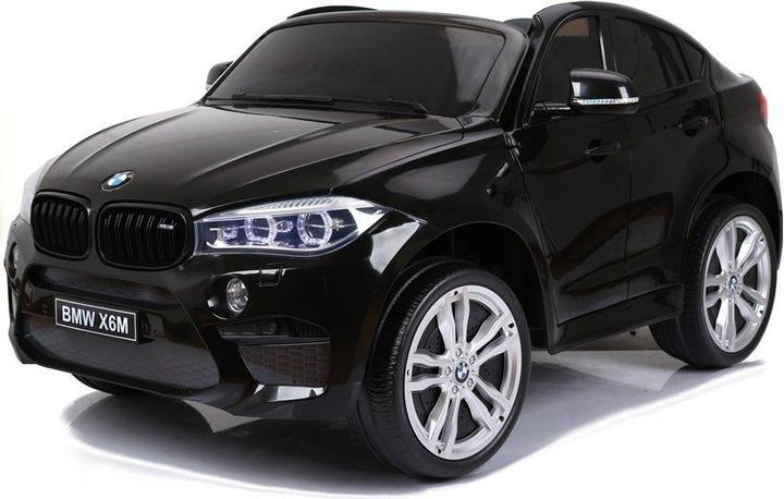Immagine prodotto Lean Toys Auto elettrica doppia BMW X6M, laccata nera