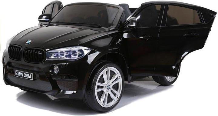 Immagine prodotto Lean Toys Auto elettrica doppia BMW X6M, laccata nera