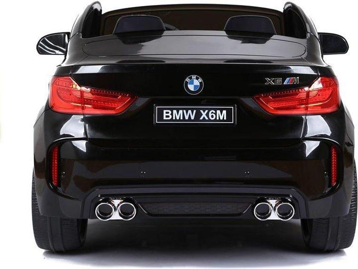 Immagine prodotto Lean Toys Auto elettrica doppia BMW X6M, laccata nera