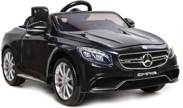Produktbild Lean Toys Electric car for children Mercedes S63 AMG black lacquered (12 V)