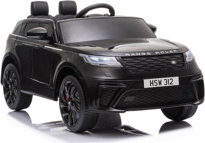 Produktbild Lean Toys Range children's electric car Range Rover black lacquered (12 V)