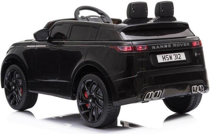 Produktbild Lean Toys Range children's electric car Range Rover black lacquered (12 V)