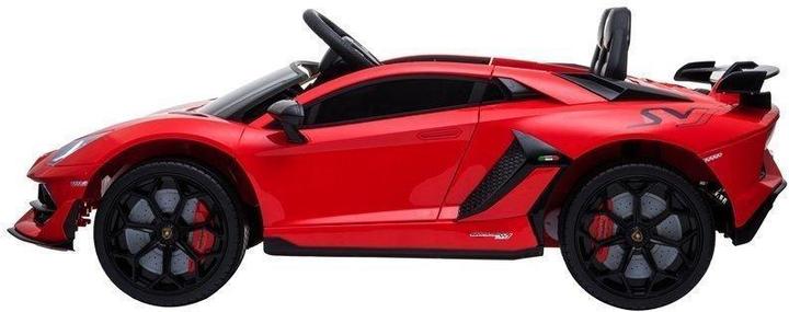 Actual product image Lean Toys Double electric car for children Lamborghini Aventador red