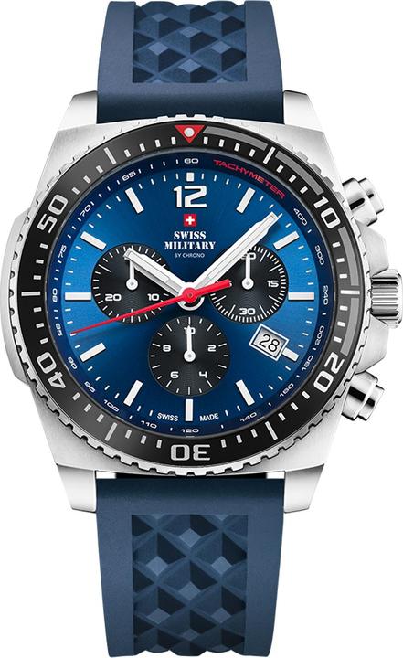 Produktbild Swiss Military SM34093.06 Sport Chronograph 45mm 10ATM (Chronograph, 45 mm)