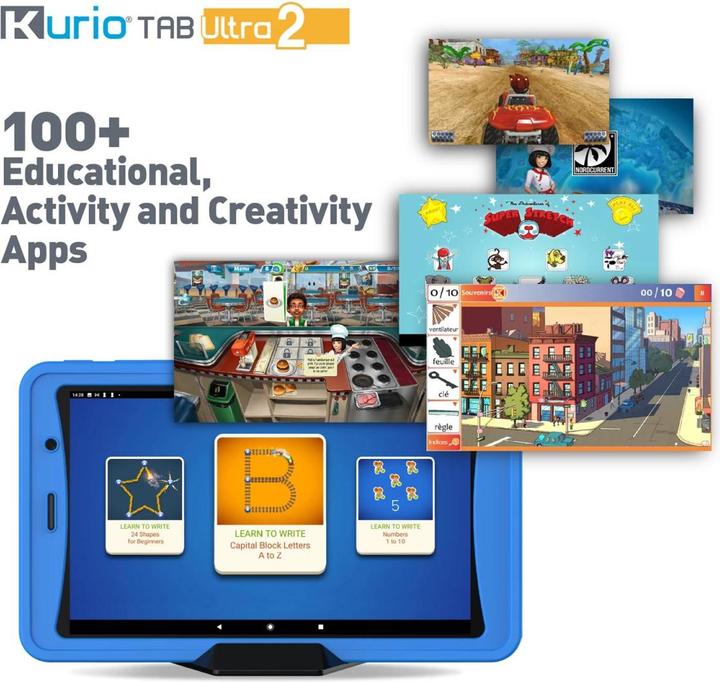 Produktbild KD Toys Kurio Tab Ultra 2 blau (Französisch, Italienisch, Deutsch)