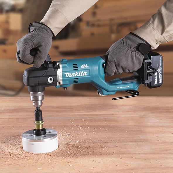 Immagine prodotto Makita Trapano angolare a batteria 18V DDA450ZK (Batteria ricaricabile)