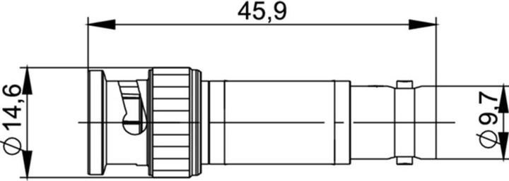 Produktbild Telegärtner Dämpfungsglied J01006A0023 1 S
