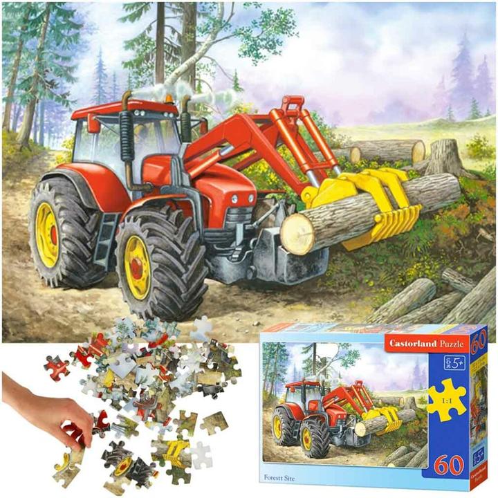 Actual product image Castorland Forest Site, Puzzle 60 pieces (60 pieces)