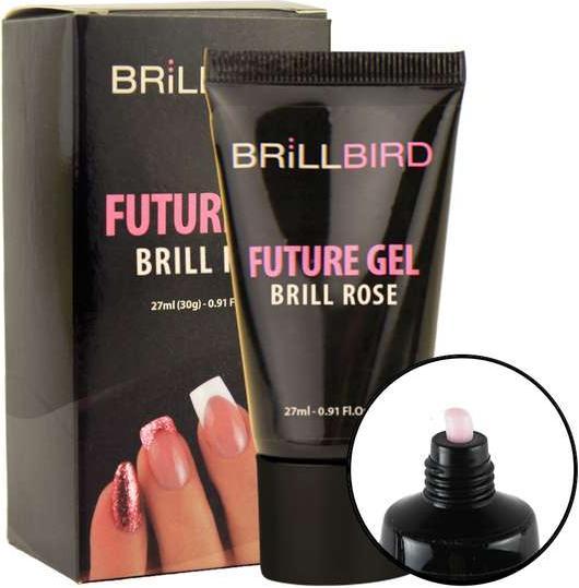 Actual product image BrillBird Future Gel Brill Rose - 30g (Brill Rose, UV gel varnish)