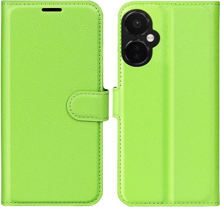 Cover-Discount OnePlus Nord CE 3 Lite - Leder Etui Hülle grün (OnePlus Nord CE 3 Lite)