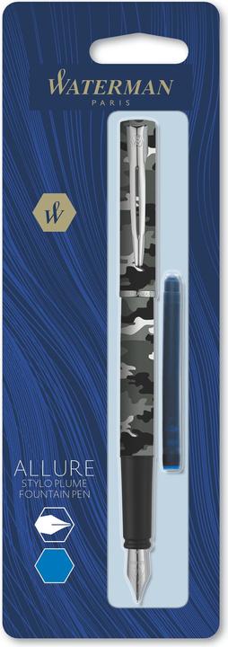 Produktbild Waterman Füller Allure Camouflage F (Blau, Blue, 1 x)