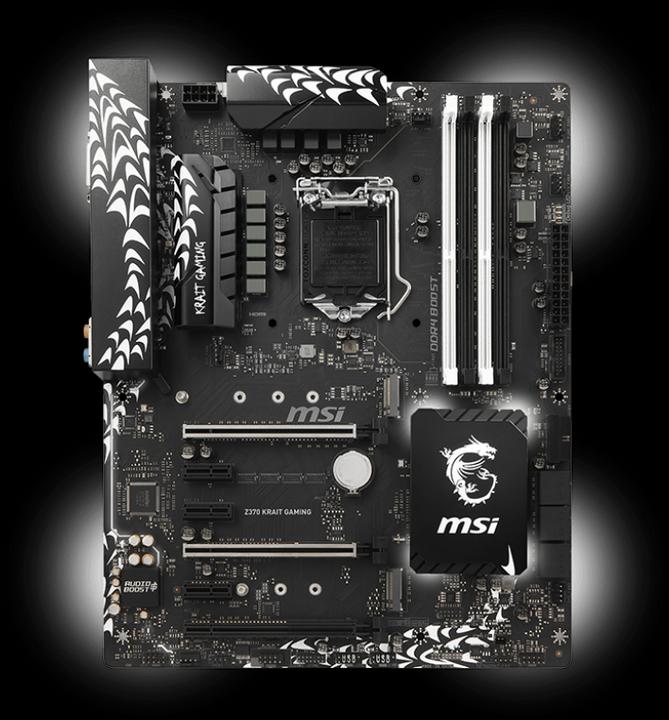 Produktbild MSI Z370 Krait Gaming (LGA 1151, Intel Z370, ATX)