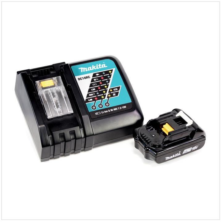 Actual product image Makita Power Source Kit 18 V with 1x BL 1820 B battery 2.0 Ah + DC 18 RC charger (18 V)