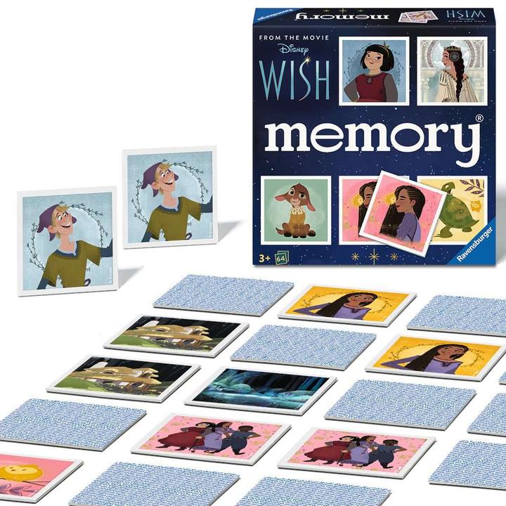 Produktbild Ravensburger memory® Disney Wish - 22595 - Der Gedächtnisspiel-Klassiker für die ganze Familie ab 3 (Deutsch)