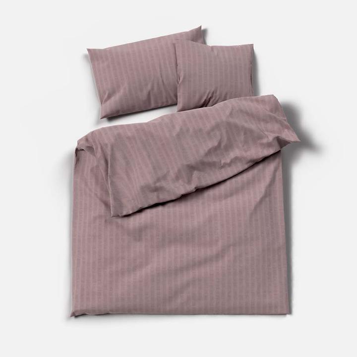 Image du produit Lotus Bettwaren Parure de lit en satin seersucker uni (Housse de couette, 240 x 240 cm)