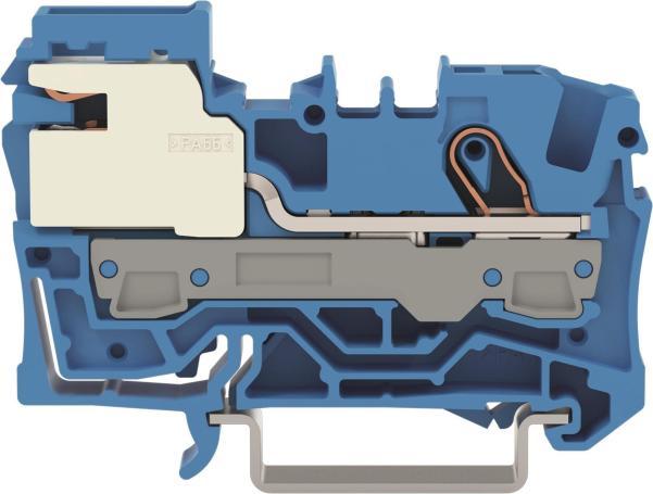 Image du produit Wago Top Job S 2006-7114 Borne de sectionnement N 6qmm bleue