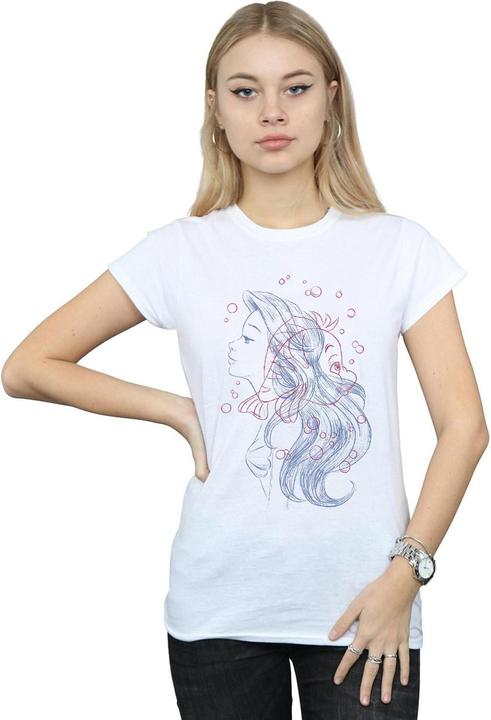 Image du produit Disney - T-shirt ARIEL FLOUNDER SKETCH - Femme (S)