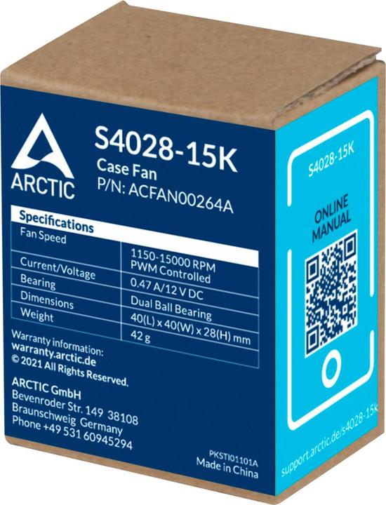 Produktbild Arctic S4028-15K (40 mm, 1 x)