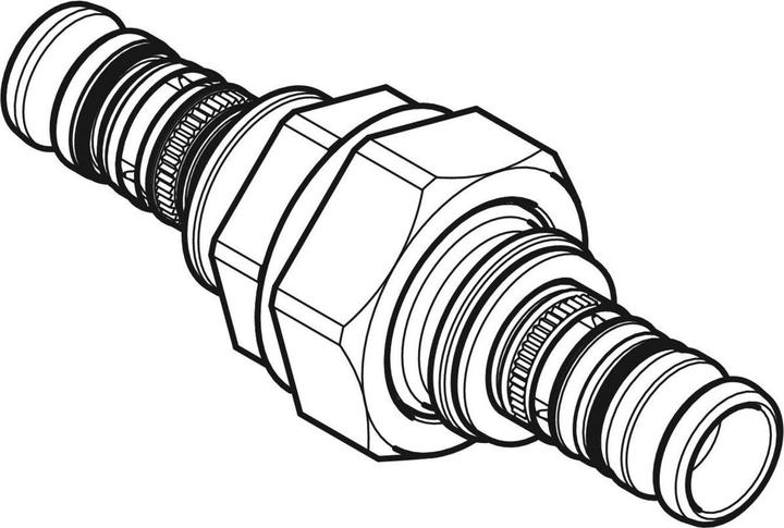Produktbild Geberit Mepla Verschraubung (Rotguss) 26mm (Rohrverschraubung)