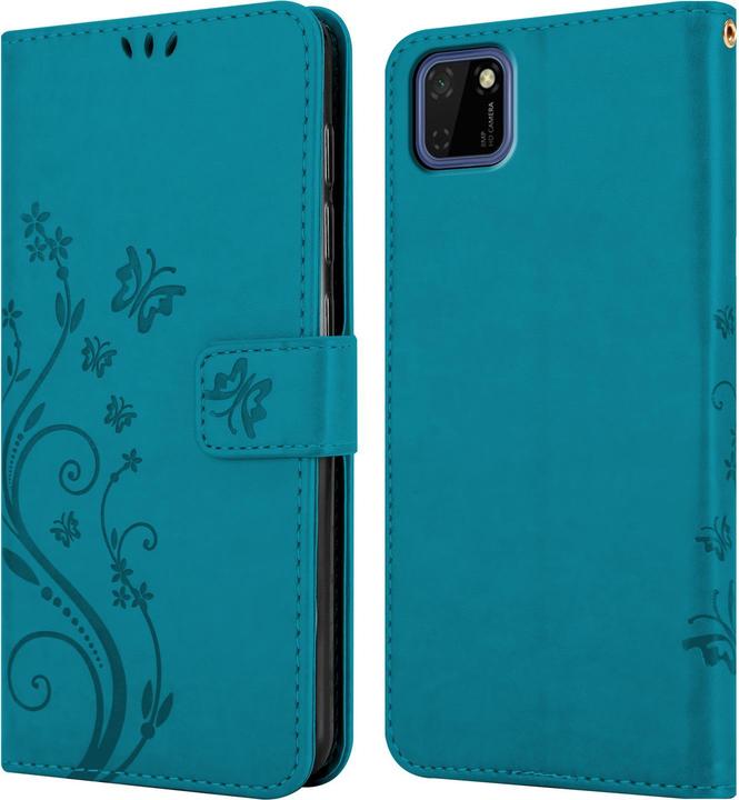 Productafbeelding Cadorabo Bloemen Boekomslag (Huawei Y5p)