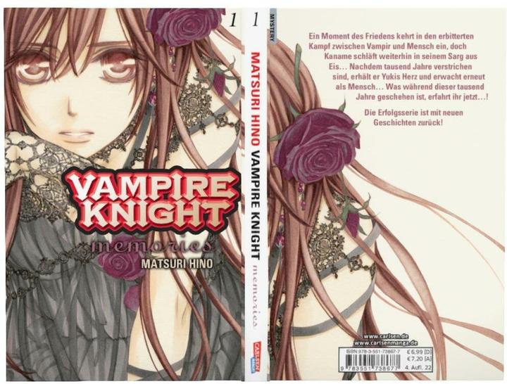 Produktbild Vampire Knight - Memories 1 (Deutsch, Matsuri Hino, 2017)
