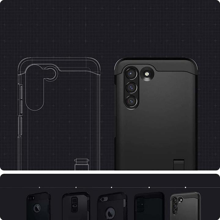 Actual product image Spigen Tough Armor (Samsung Galaxy S21 FE)