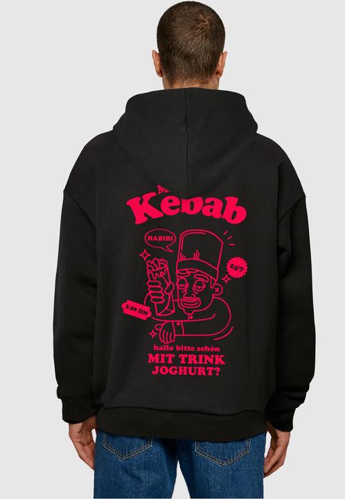 Immagine prodotto Merchcode MRKEBAB Felpa con cappuccio ultra pesante - 136145 (L)