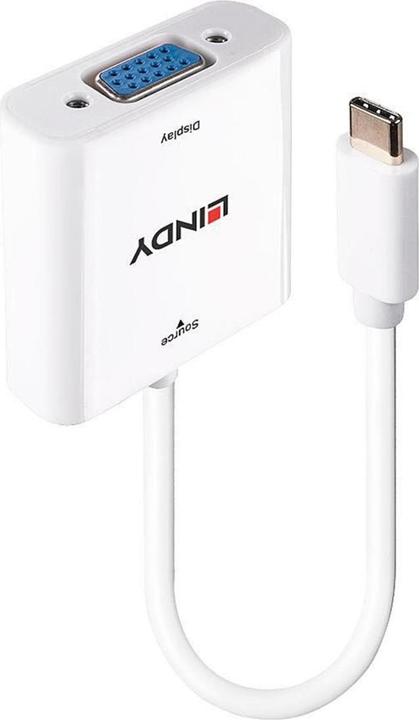 Immagine prodotto Lindy Convertitore da USB Tipo C a VGA (USB-C, 11 cm)