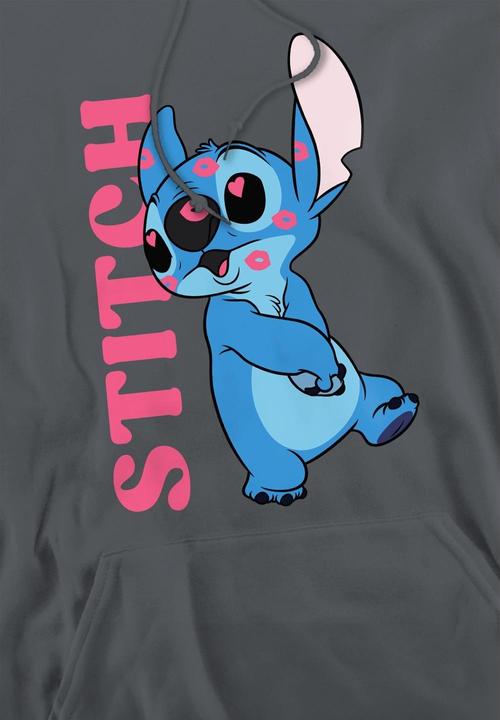 Image du produit Lilo & Stitch - Sweat à capuche COVERED IN KISSES - Homme (XXL)