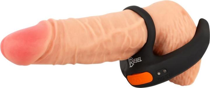 Image du produit Rebel Stimulateur de scrotum RC avec vibrations (4.60 cm)