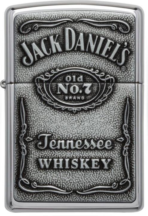 Produktbild Zippo Jack Daniel's Emblem High Polish Chrome