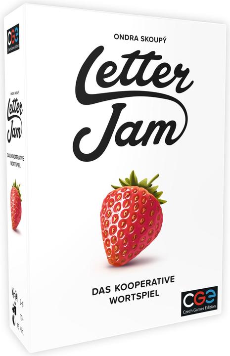 Czech games edition CZ108 - Letter Jam, jeu de cartes, 2-6 joueurs, à partir de 10 ans (édition allemande) (Allemand)
