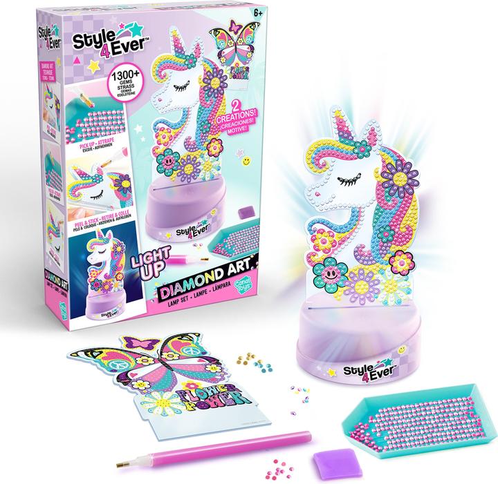 Actual product image Style 4 Ever Diamond Art Lampesaet