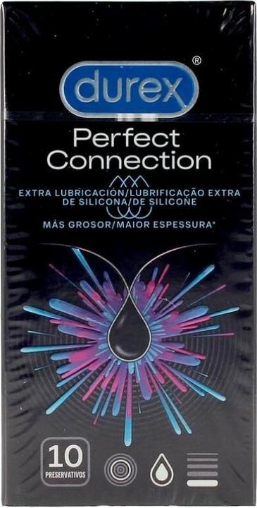 Produktbild Durex Perfect Connection Silikon Extra Schmierung 10 Einheiten (10 Stk.)