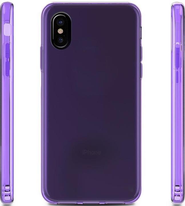 Produktbild Zizo TPU Cover - iPhone X Hülle (Lila) (Apple iPhone X)