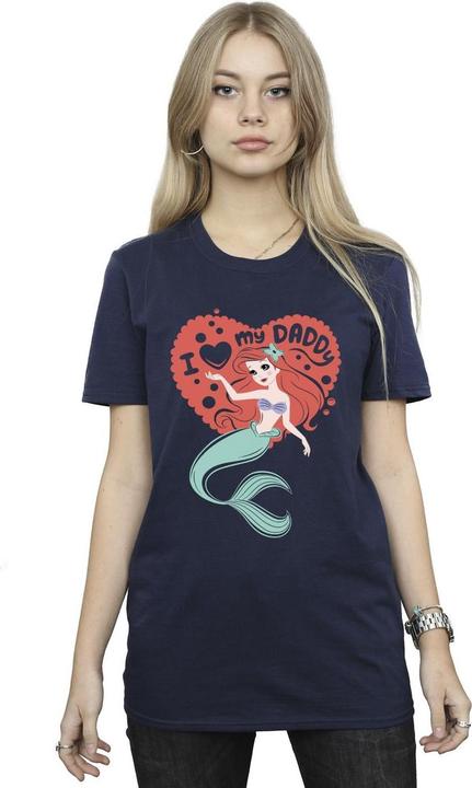 Image du produit Disney - T-shirt THE LITTLE MERMAID LOVE DADDY - Femme (S)