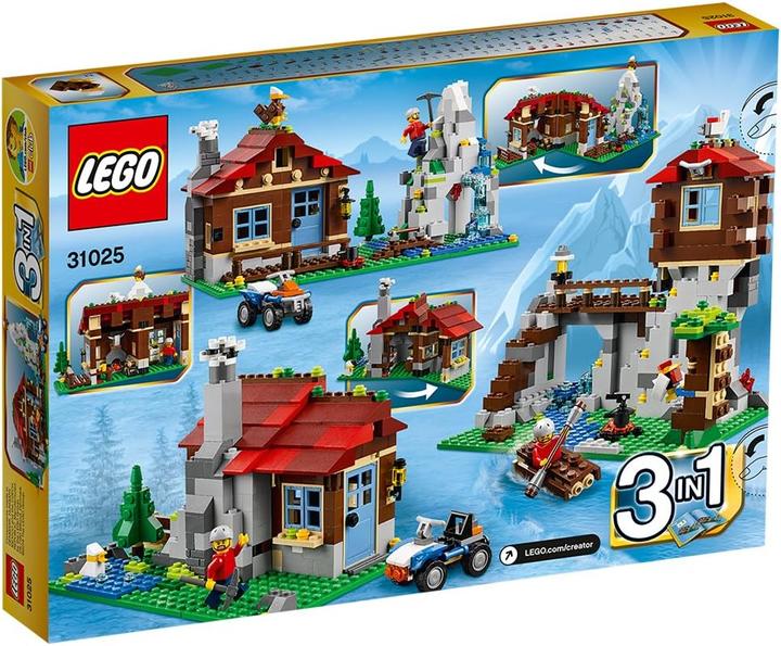 Immagine prodotto LEGO Rifugio di montagna (31025, LEGO Creator Expert)